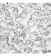 PMLAND Acrylic Ice Rocks Crystals Cubes Gems for Vase Filler, Table Scatter, Home Party Event, We...