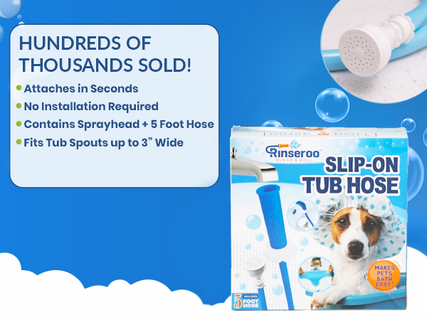 sink bathtub tub shower hose 5ft sprayer handheld indoor portable patio bath dog pet cat kitchen