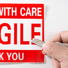 fragile stickers