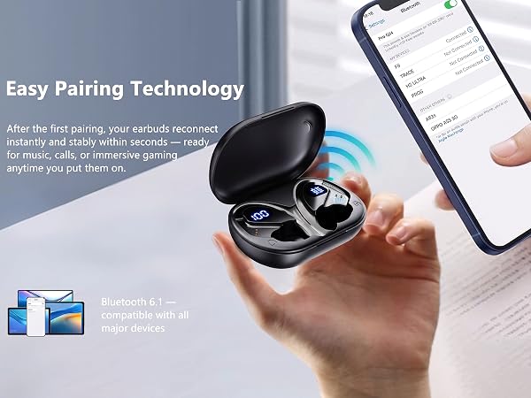 wireless earbuds for bluetooth 6.1