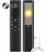 Replacement Solar TV Remote Control for Samsung Smart TV (2018-2025): Rechargeable solarcell, USB...