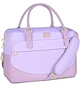 MATEIN Laptop Briefcase for Women, Fashion 15.6 inch Computer Sleeve Bag Case with Adjustable Sho...