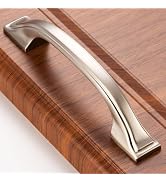 BEROSSA 10 Pack Brushed Nickel Cabinet Pulls 3 Inch Satin Nickel Cabinet Handles Nickel Hardware ...
