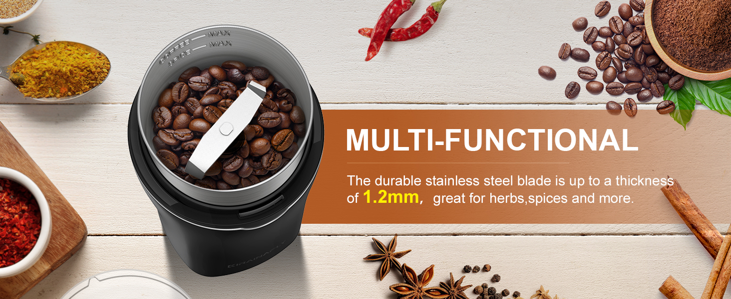 coffee grinders electric silver