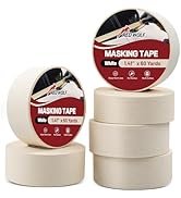 RED WOLF 6 Pack Automotive Refinish Masking Tape 1.41