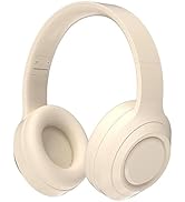 YYTSGG White Wireless Headphones Bluetooth, Foldable Over Ear Headphones, Hi Fi Stereo Headphones...