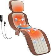 Full Body Massage Mat with Heat, Back Massage Pad, Lumbar Traction & Relaxation, Full Body Heatin...