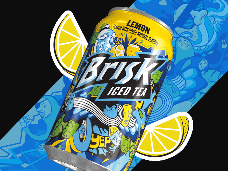 Brisk iced tea