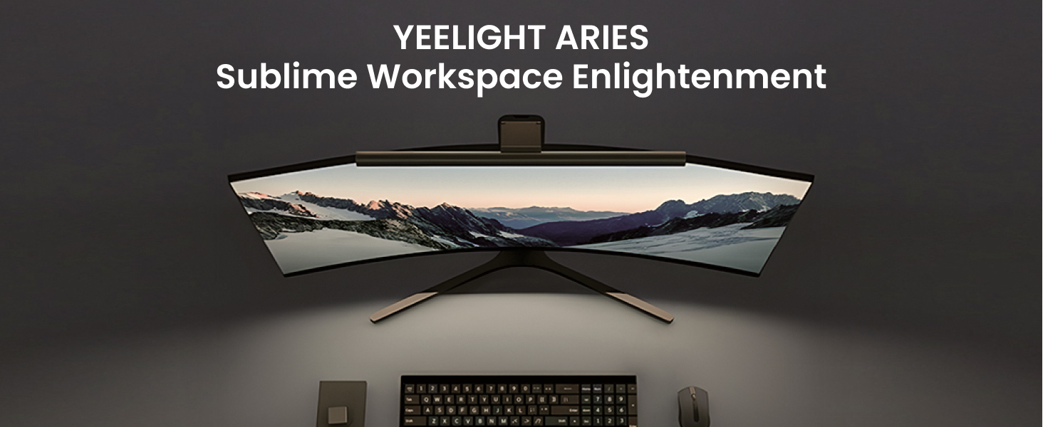 monitor lamp bar curved