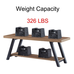 Weight Capacity is 326 lbs