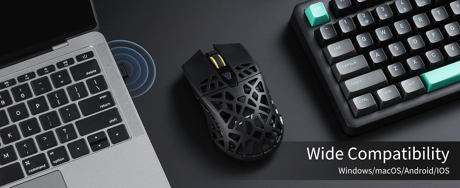 Wireless gaming mouse shark x3 attack sora v2