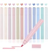 party greeting 12 Pcs Aesthetic Cute Markers Highlighters Bible Highlighters Pastel Assorted Colo...