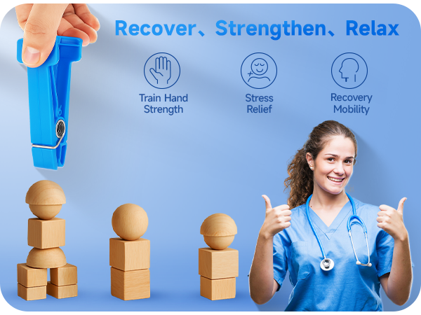 FitBeast Finger Pinch Exerciser Set