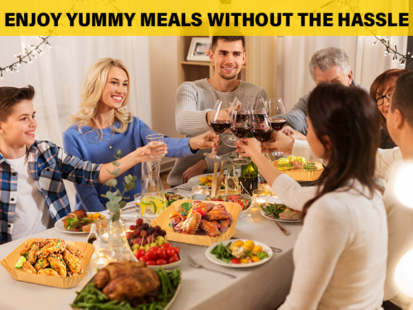 square air fryer liners disposable