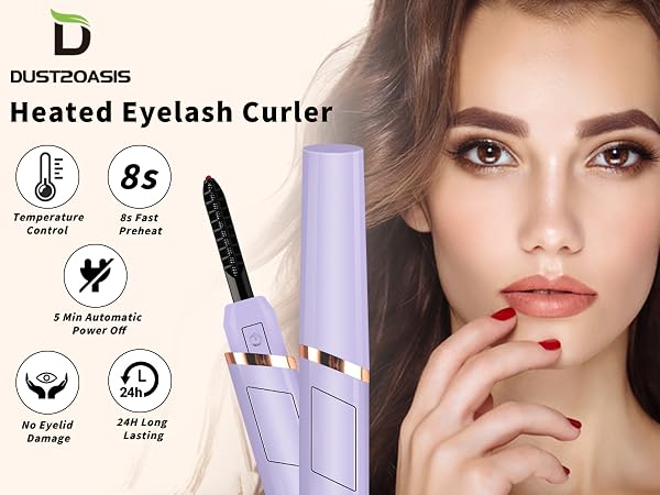 heated eyelash curlers