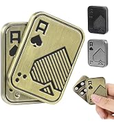 ITOKEY Fidget Toys Adults, Metal Magnetic Fidget Slider, EDC Poker Cards Fidget, Decompression De...