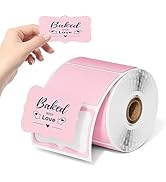 Phomemo Pink Thermal Labels for Shipping Label Printer for Small Business Supplies - 3" x 2" / 50...