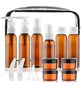 Cosywell Travel Size Bottles for Toiletries 14 Pack 2oz TSA Approved Toiletry Bottles Leak Proof ...