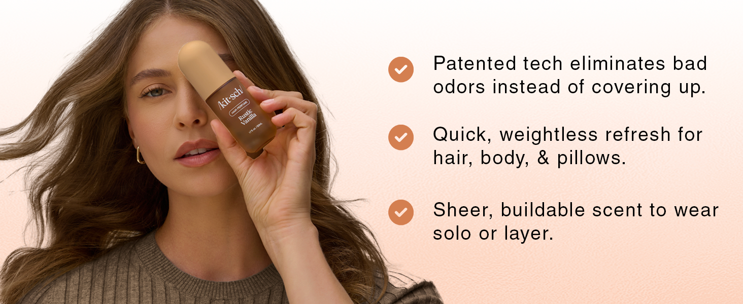 Kitsch Hair Perfume for Women - Rustic Vanilla