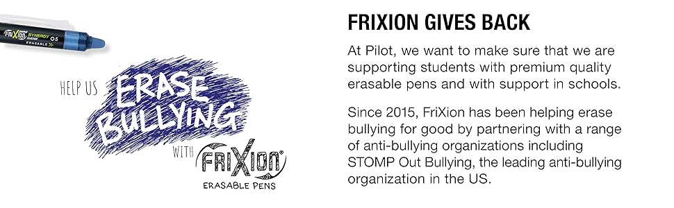 FriXion GIVES BACK