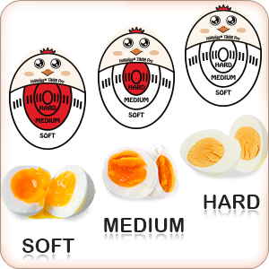 soft medium hard boiled egg timer for boiling eggs that changes color when done