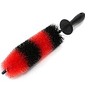 TAKAVU Master Wheel Brush, Easy Reach Wheel and Rim Detailing Brush 18’’ Long Soft Bristle, Car W...