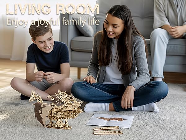 3D WOODEN PUZZLES