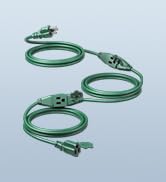 DEWENWILS 25FT Outdoor Extension Cord, Evenly Spaced 3 Outlets Plugs | 16/3 SJTW Waterproof Exten...