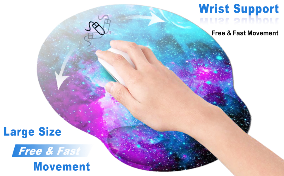 wrist support free and fast movement