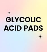 Elvira Glycolic Acid Exfoliating Facial Pads With 10% Glycolic Acid, 2% Salicylic Acid & Niacinam...