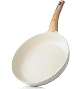 SENSARTE Ceramic Nonstick Frying Pan Small Skillet 8/9.5/11/12.5Inch Non Stick Omelet Pan, Non-to...