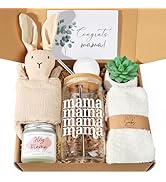 7PCS New Mom Care Package After Baby, New Mom Gifts for Women, Baby Shower Gifts for Expecting Mo...