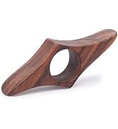 TILISMA Book Page Holder – Handmade Natural Walnut Thumb Bookmark - Novel Reading Accessories Gif...