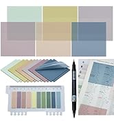 YOUDEFUL 800Pcs Transparent Sticky Notes, 3