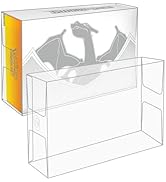 EVORETRO Display Case Protector Compatible with Pokémon TCG Sword & Shield Charizard Ultra Premiu...