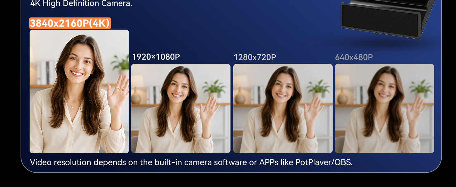4k webcam for pc
