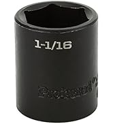 Proferred S32034 1/2" Drive SAE Socket, 1 1/16" Impact 6 Point