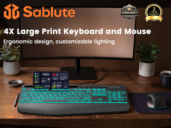 wired keyboard and mouse