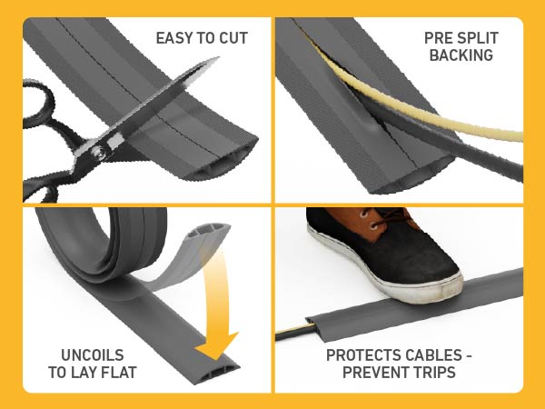 floor cable protector
