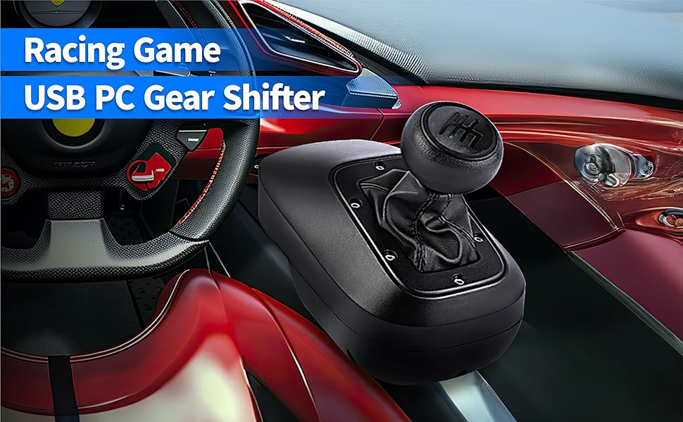 Racing wheel USB PC Gear Shifter
