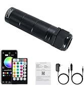 AKEPO 6W Fiber Optic Engine Driver Replacement, RGBW Lamp Beads + Music Activated + APP Control +...