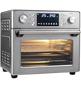 ARLIME 14-in-1 Air Fryer Toaster Oven Combo, 1700W Stainless Steel Countertop Convection Oven wit...