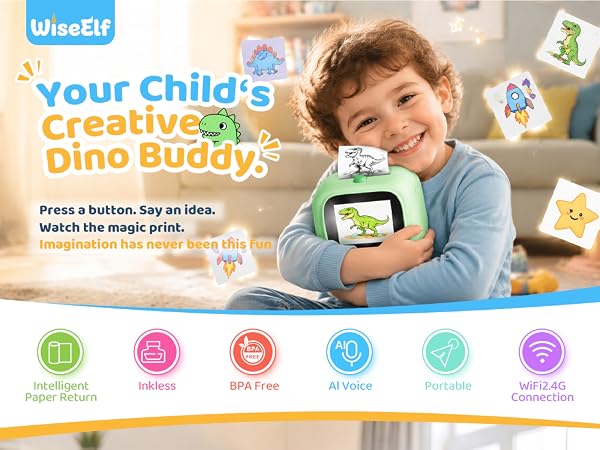 Your child's creative dino buddy