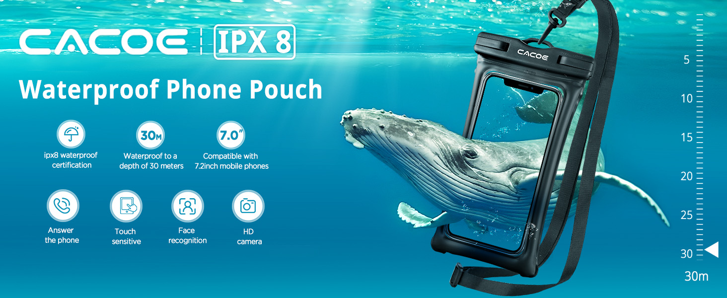 Cacoe Waterproof Pouches