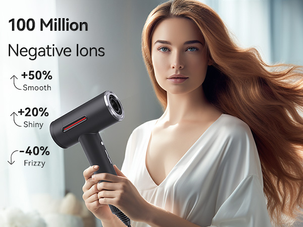 negative ions hair dryer