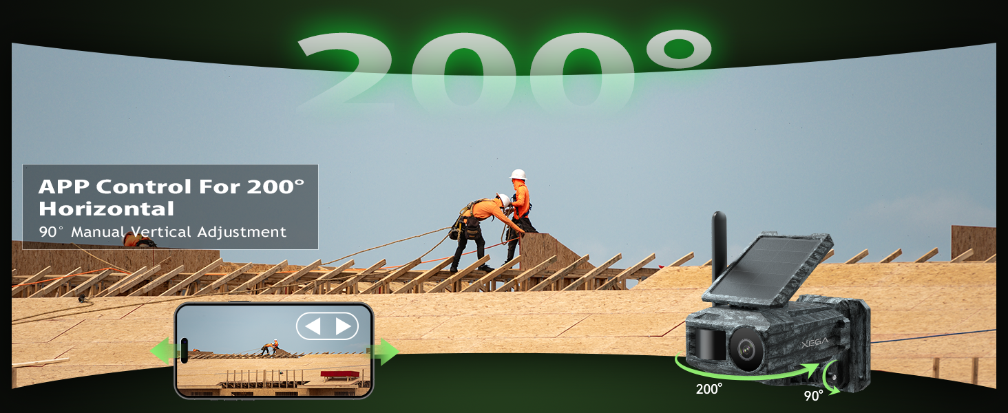 APP Control For 200° Horizontal