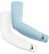 Achiou Cooling Ice Silk Arm Sleeves, Summer UV Sun Protection Compression Sleeves UPF 50+ for Wom...