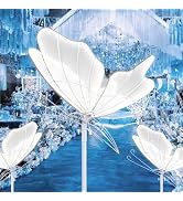 FUHSY Wedding Butterfly Floor Lamp Led Butterfly Lights Large Wedding Butterfly Lamp Decorations ...