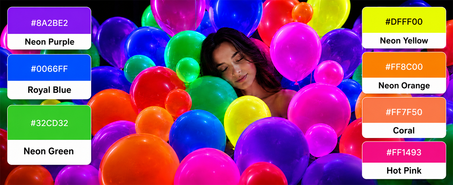 glow in the dark party supplies