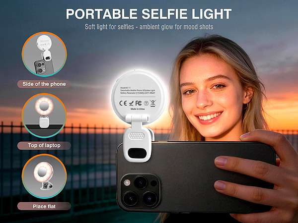 GCZGCZ Clip on Ring Light